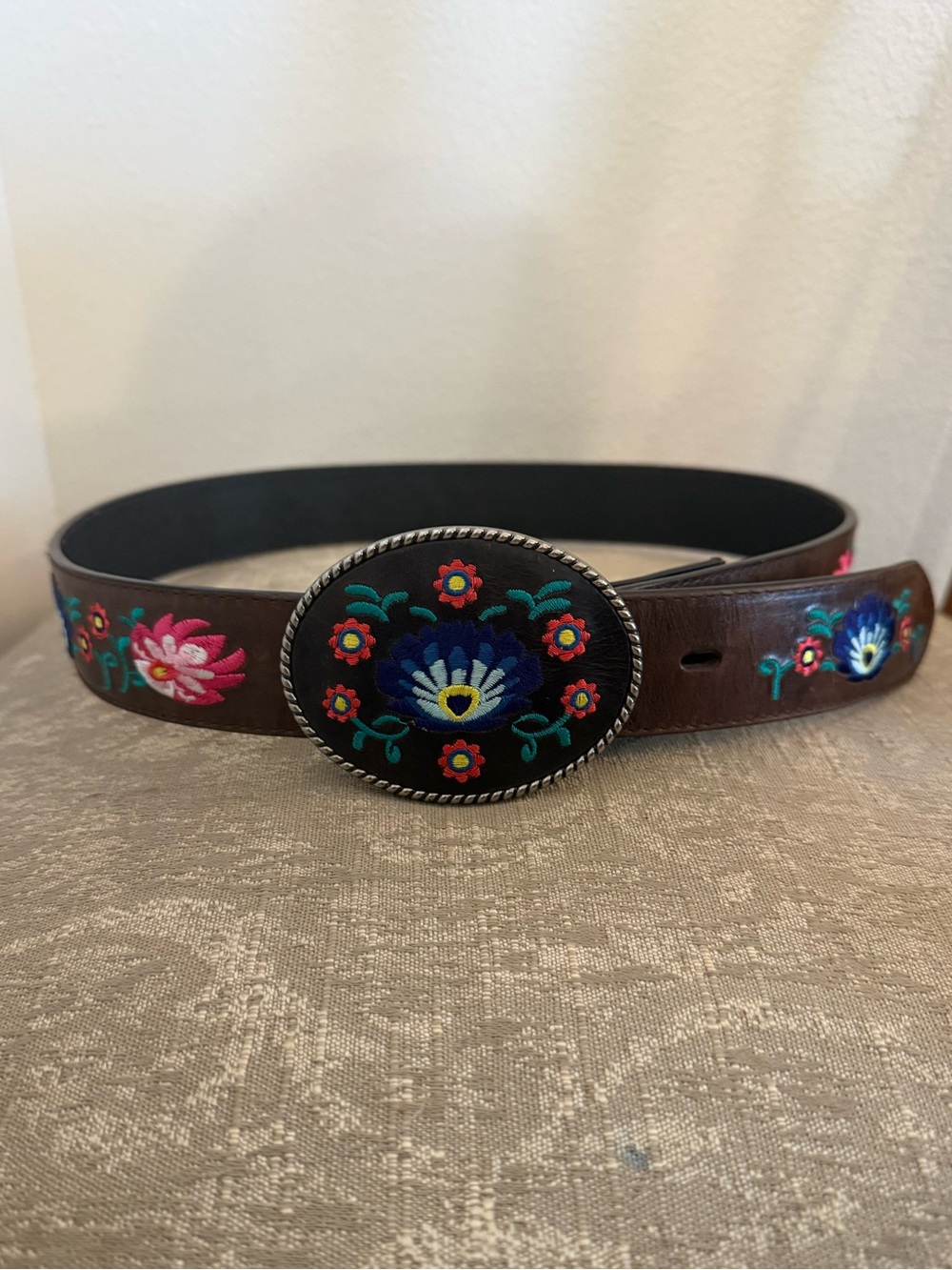 Western Leather Belt